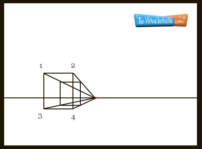 One Point Perspective- Step 5