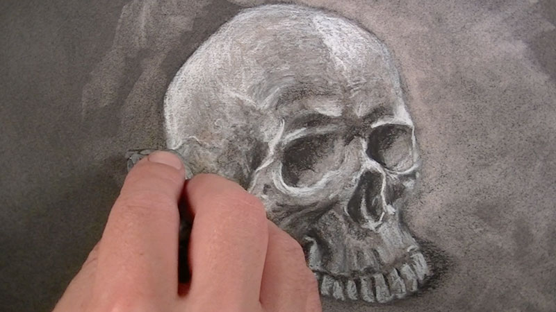 Drawing Backwards with an Eraser: Charcoal Techniques, Kristina Moyor