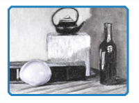 Charcoal Still Life