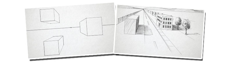 One point perspective examples