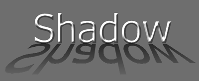 Shadow Text- Adobe Photoshop